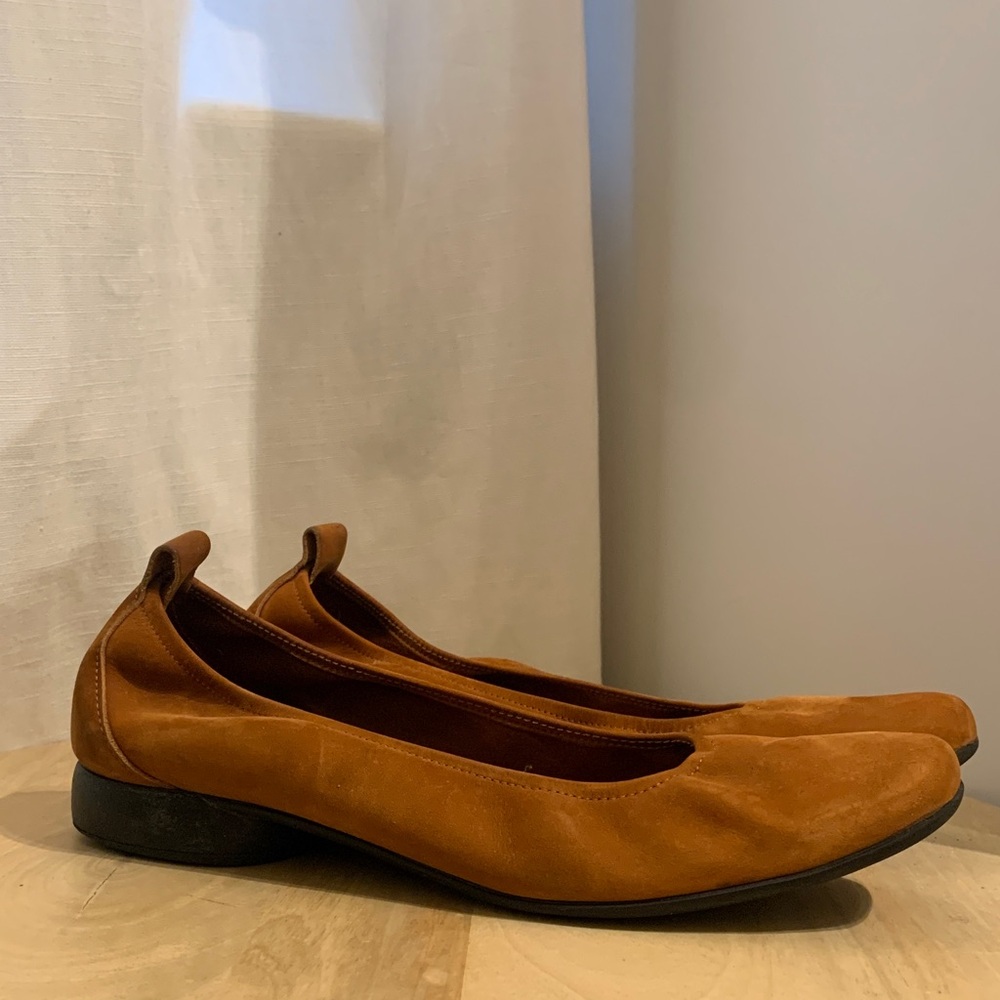Arche Laius ballerina flats Size 40 Brown suede